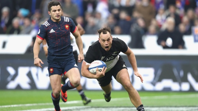 Los All Blacks vencieron por décima vez consecutiva a Francia
