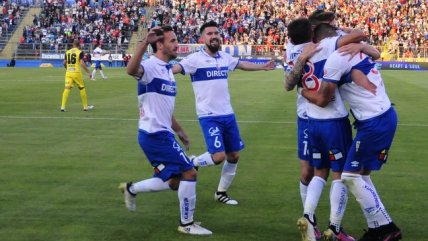 Universidad Católica venció a U. de Concepción y se alzó al primer lugar del Apertura