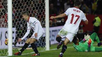 Sevilla se impuso a Valencia y es escolta de Real Madrid en la liga española