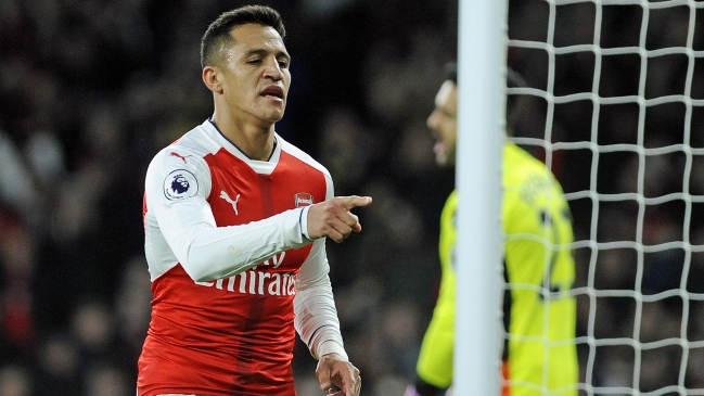 Alexis Sánchez marcó doblete en victoria de Arsenal sobre Bournemouth en la liga inglesa