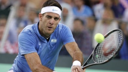 Del Potro empató la final de Copa Davis con esforzada victoria sobre Cilic