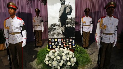 El comienzo de las honras fúnebres en La Habana