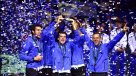 Periodista argentino cumplió promesa y cruzó la cancha de rodillas tras victoria en Copa Davis