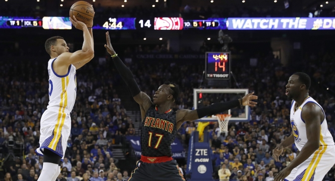 Durant y Green dan 12° triunfo seguido a Warriors