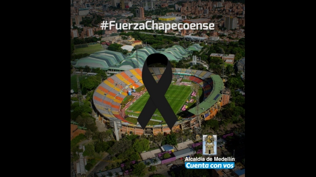 Alcalde de Medellín convocó a un homenaje a Chapecoense en el 