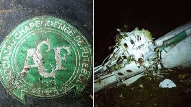 Avión que transportaba a plantel de Chapecoense de Brasil se accidentó cerca de Medellín
