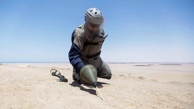 Víctimas chilenas de minas antipersonales exigen compensaciones económicas