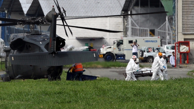 Autoridades colombianas identificaron 27 cadáveres del accidente aéreo