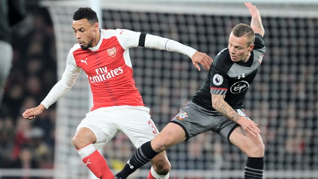 Arsenal quedó eliminado de la Copa de la Liga en Inglaterra a manos de Southampton