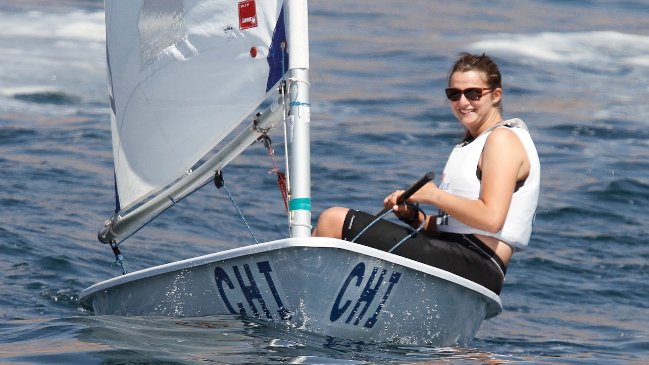 María José Poncell obtuvo medalla de oro en vela de los Juegos Bolivarianos de Iquique