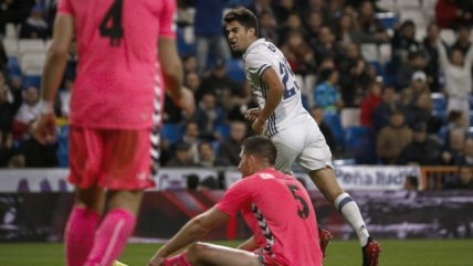 Enzo Zidane marcó un gol en apabullante triunfo de Real Madrid por la Copa del Rey