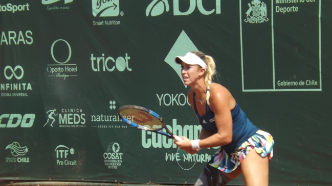 Alexa Guarachi se instaló en cuartos de final de la Copa Providencia