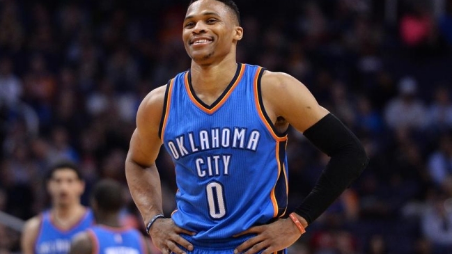 Russell Westbrook igualó marca del legendario Oscar Robertson en la NBA