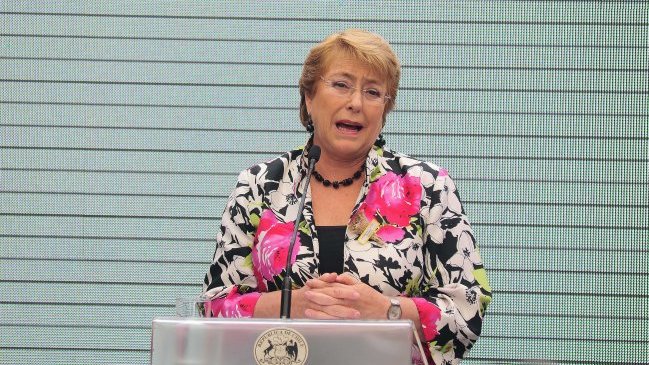 Bachelet: Baja de delitos 