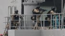 El ejercicio antiterrorismo de la Armada en Valparaíso