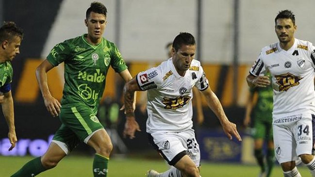 Sebastián Pinto actuó en la caída de Quilmes frente a Samiento