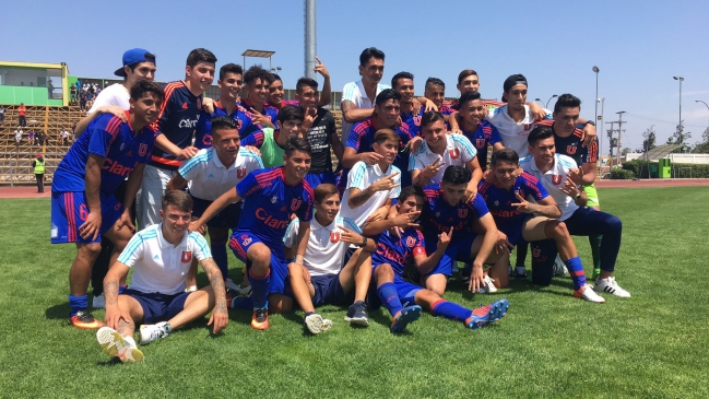 Universidad de Chile derrotó a U. Católica y se quedó con el título en la sub 19