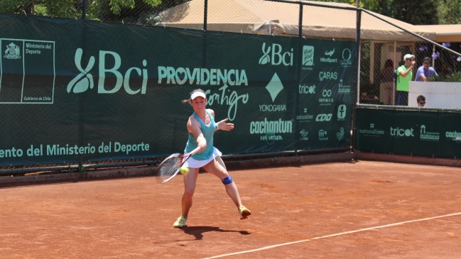 Eslovena Tamara Zidansek se adjudicó la Copa Providencia