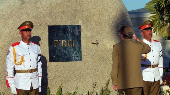  Cenizas de Fidel Castro fueron enterradas  