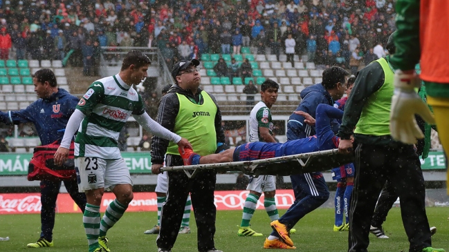 Gary Medel y José Rojas manifestaron su apoyo a Zacaría tras grave lesión