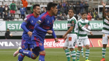 Felipe Mora superó a la defensa de D. Temuco y sentenció la victoria de U. de Chile