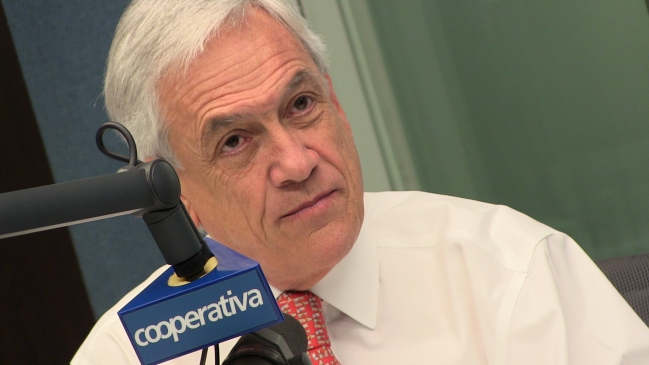 Piñera: No tengo el mismo apoyo de mi familia para una candidatura presidencial