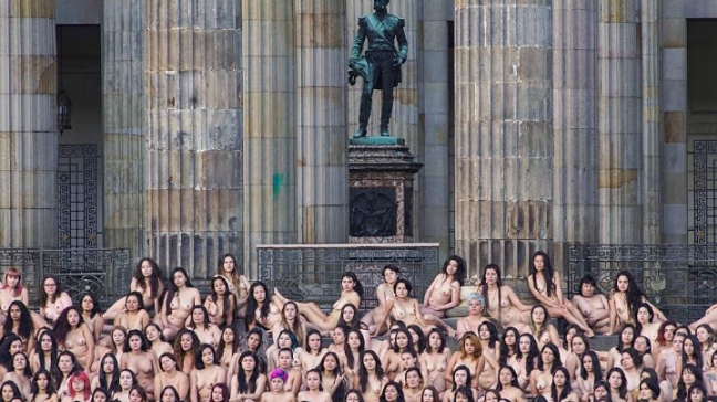 Fotografías tomadas por Spencer Tunick en Bogotá serán exhibidas en museo