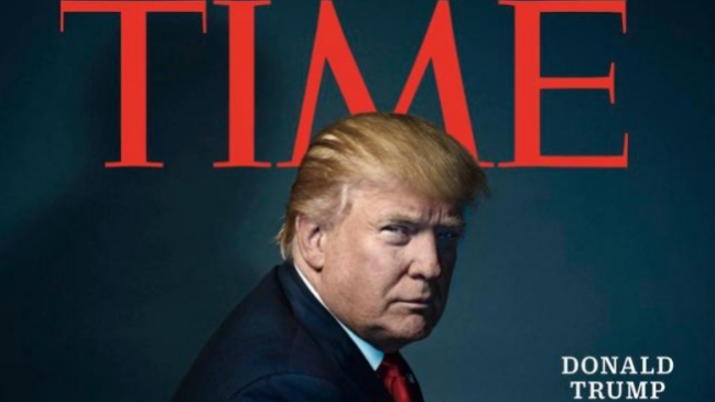 Donald Trump, elegido como persona del año por la revista Time