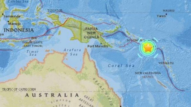 Terremoto en Islas Salomón destruyó casas y causó corrimientos de tierra