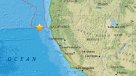 Descartan riesgo de tsunami tras fuerte sismo en costa de California