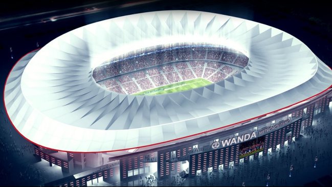 Atlético de Madrid reveló el nombre de su nuevo estadio y presentó un renovado escudo