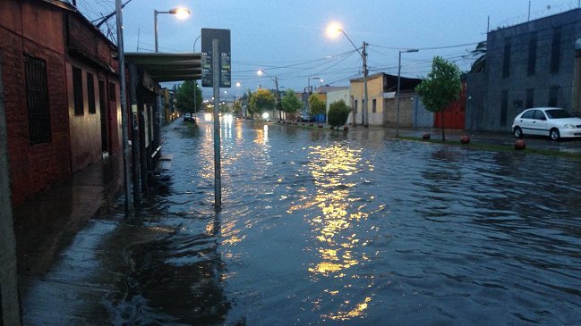 Los efectos de las lluvias en la zona central