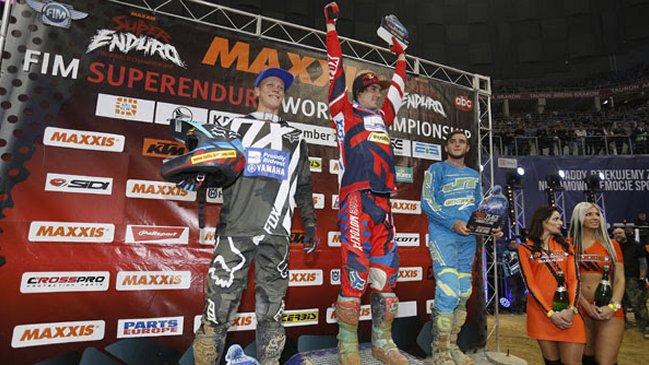 Benjamín Herrera triunfó en la primera fecha del SuperEnduro en Polonia
