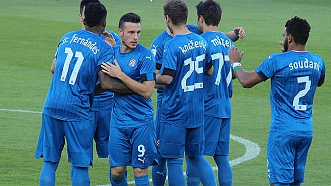 Dinamo Zagreb venció al Lokomotiv en una nueva jornada del fútbol croata