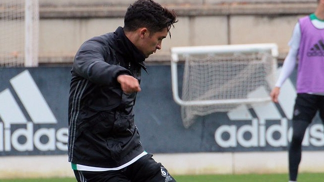 Felipe Gutiérrez entrenó con normalidad tras superar una amigdalitis