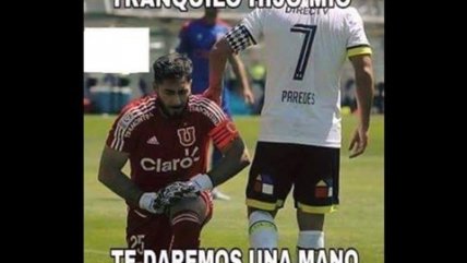 Los memes apuntaron a la U por clasificar a la Sudamericana gracias a Colo Colo