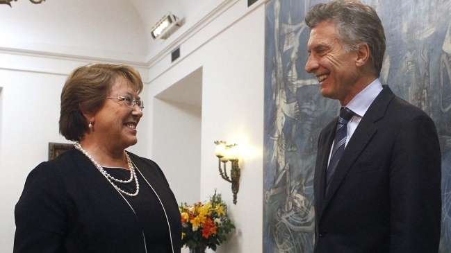 Presidenta Bachelet se reunirá con Mauricio Macri