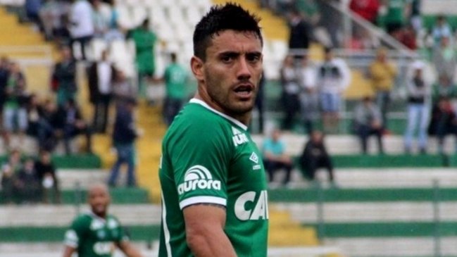 Jugador de Chapecoense Alan Ruschel publicó emotivo mensaje tras la tragedia