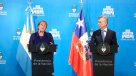 Macri recordó derrotas de Argentina contra Chile por Copa América en cita con Bachelet