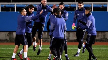 El último entrenamiento de Real Madrid antes de la final del Mundial de Clubes