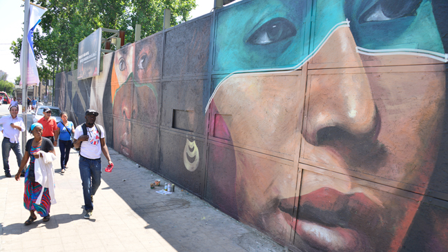 Metro celebra Día Internacional del Migrante con inauguración de mural