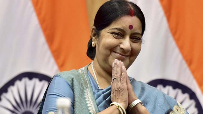 @SushmaSwaraj, la ministra india que obra 