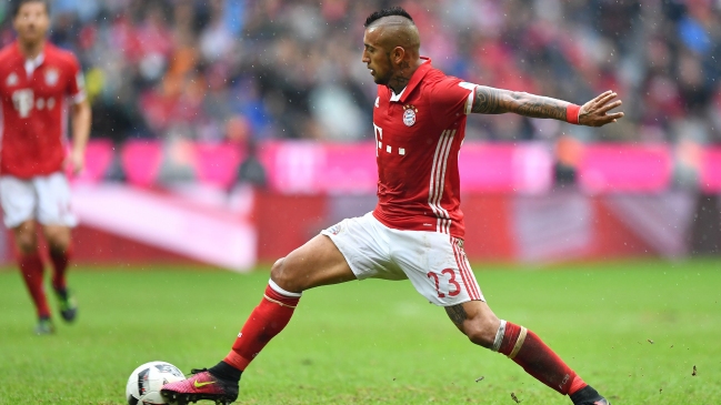 Bayern Munich destacó premio a Arturo Vidal como el fútbolista del año del CPD