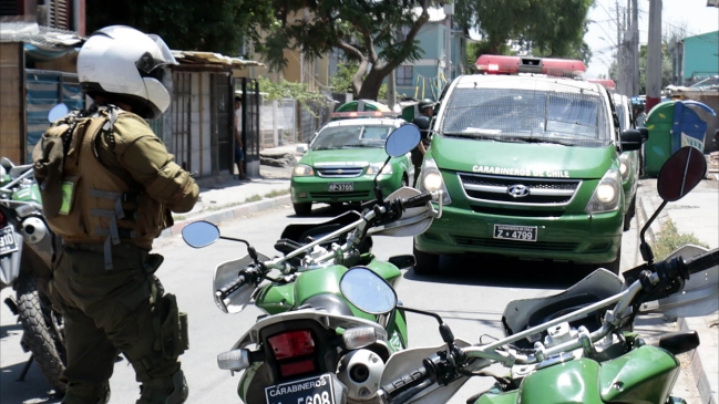 Operativo policial por hombre que disparó en la vía pública en Recoleta