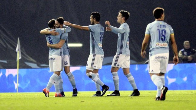Golazo de Marcelo Díaz permitió a Celta avanzar a octavos de final de Copa del Rey
