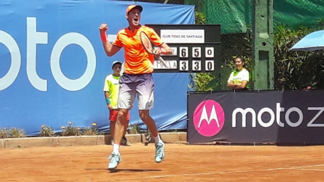 Nicolás Jarry venció nuevamente a Bastián Malla y conquistó el Futuro Chile 8