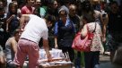 Barrios comerciales de Santiago lucen repletos en últimas compras para Navidad