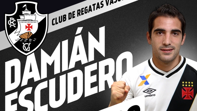 Vasco da Gama anunció el fichaje del argentino Damián Escudero