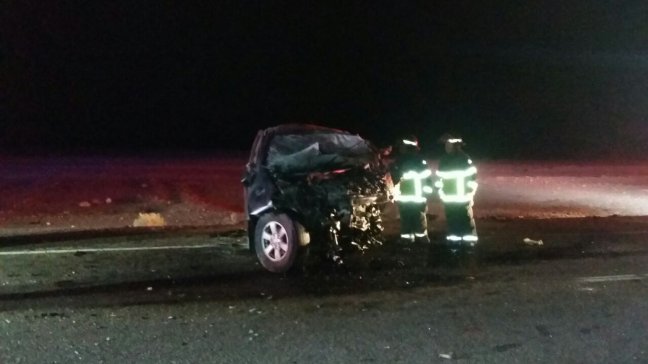 Al menos siete fallecidos por colisión en ruta que une Calama y San Pedro