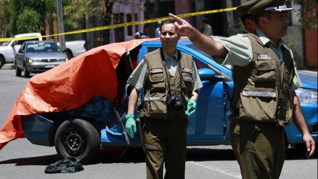 Dos delincuentes murieron tras intentar asaltar a una persona que salía de un banco